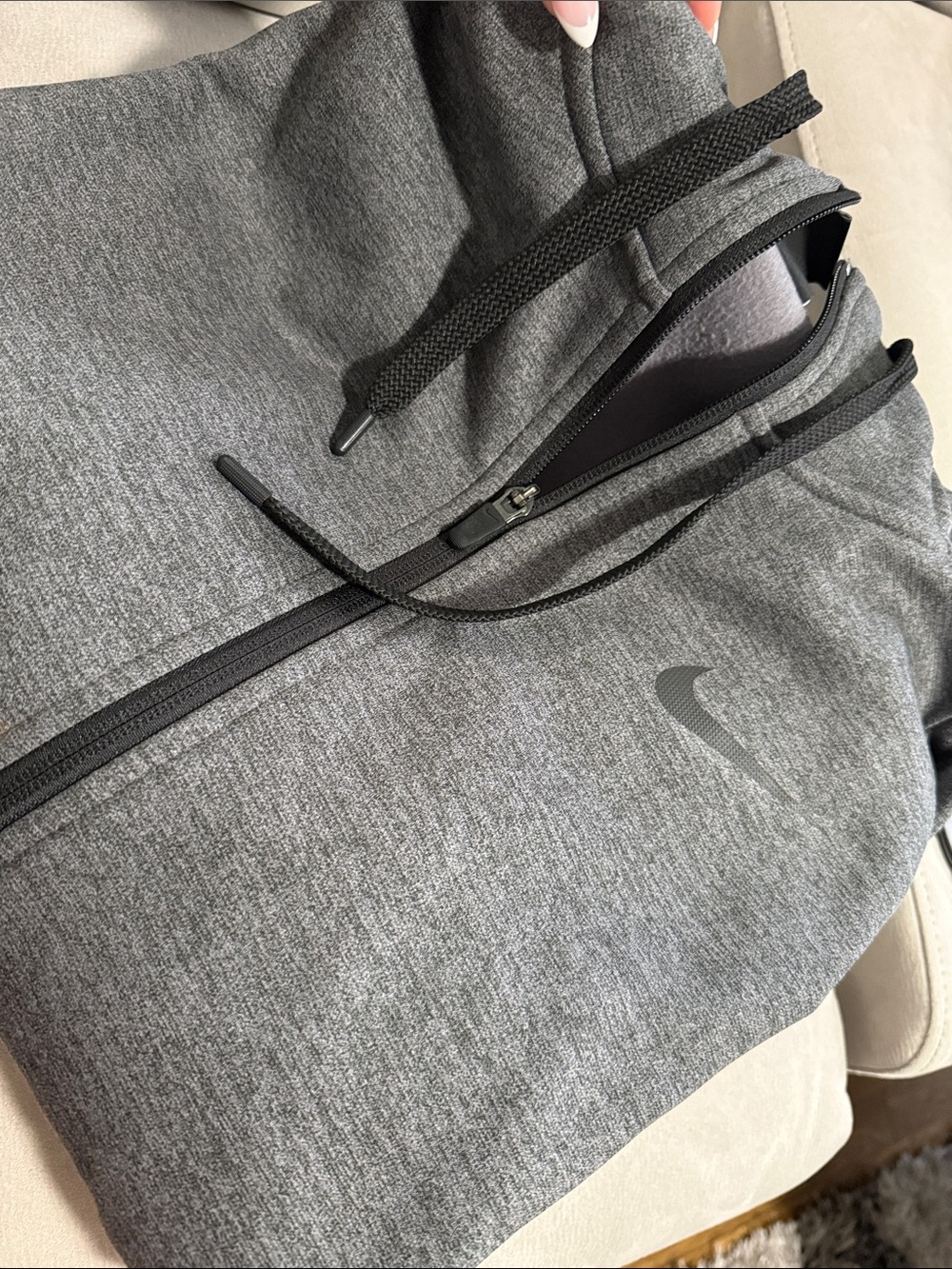 Men's Nike Dri-FIT zip hoodie